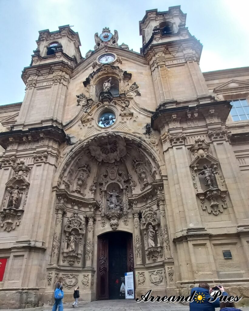 Arreando Pues. Basílica de Santa María del Coro. San Sebastián en un día.
