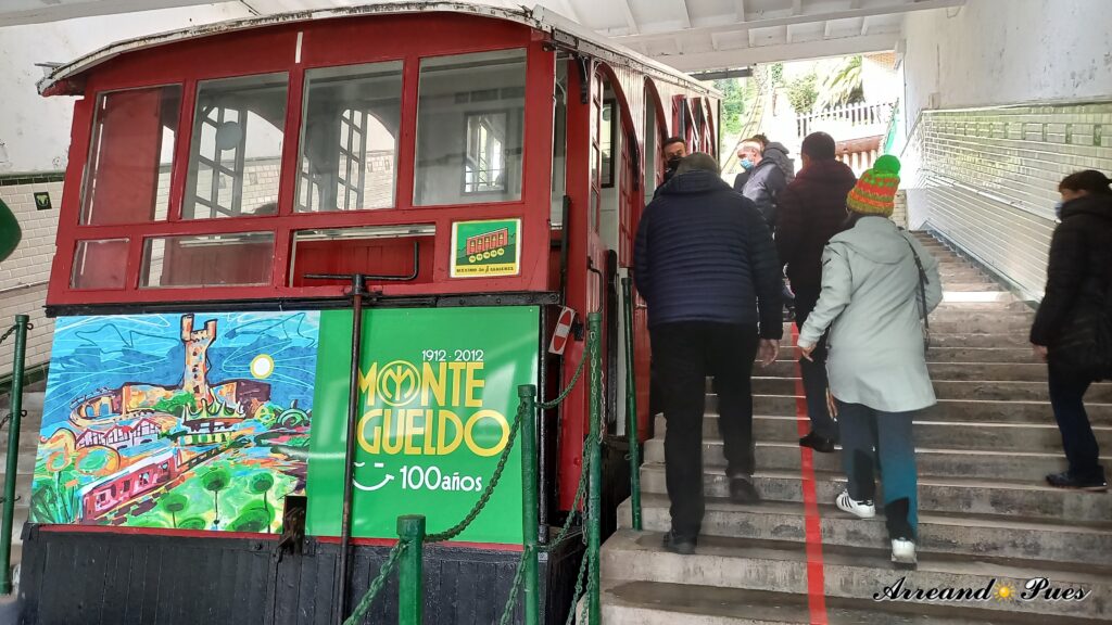 Funicular año 1912. San Sebastián en un día: Mejor Ruta. Arreando Pues.