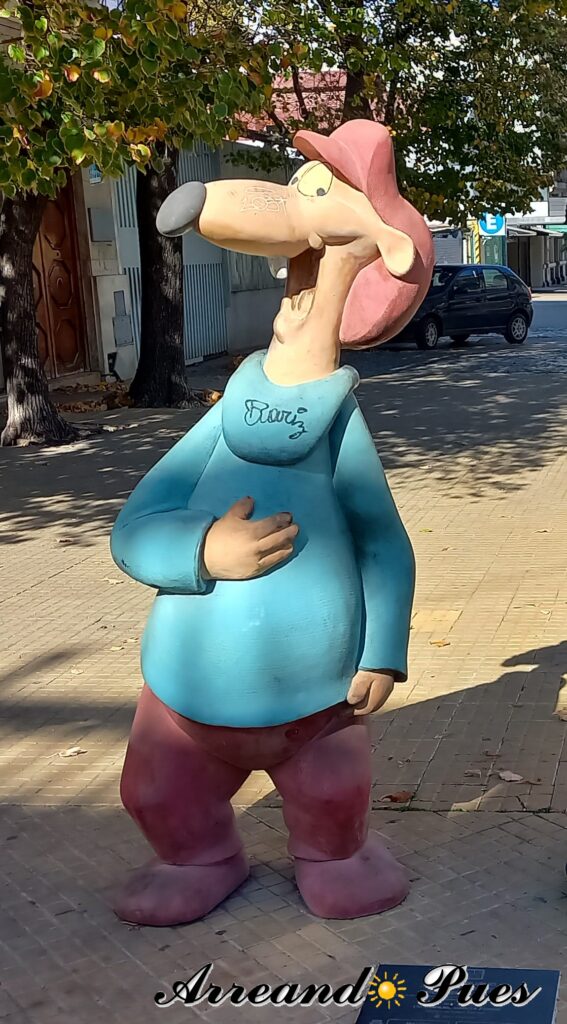 Paseo de La Historieta en  San Telmo. Buenos Aires. Arreando Pues.