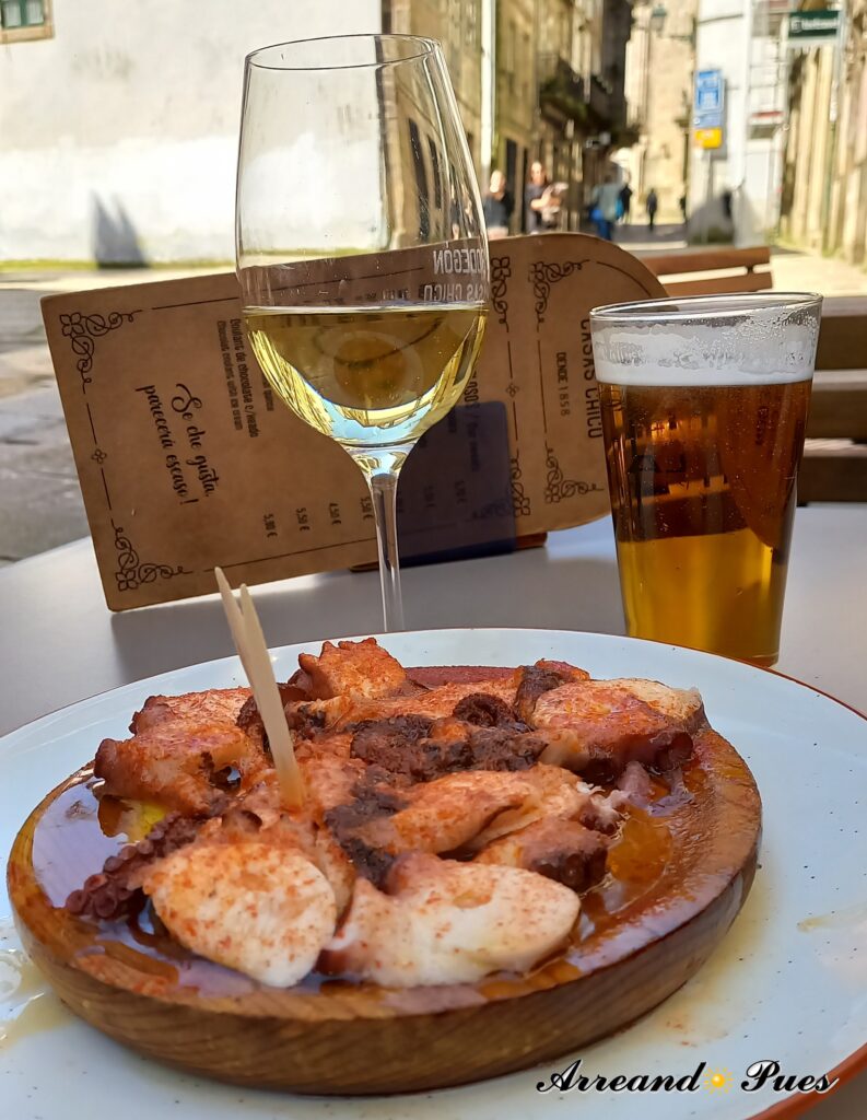 De tapas en Qué ver en Santiago de Compostela: Guía para Visitar. Arreando Pues.