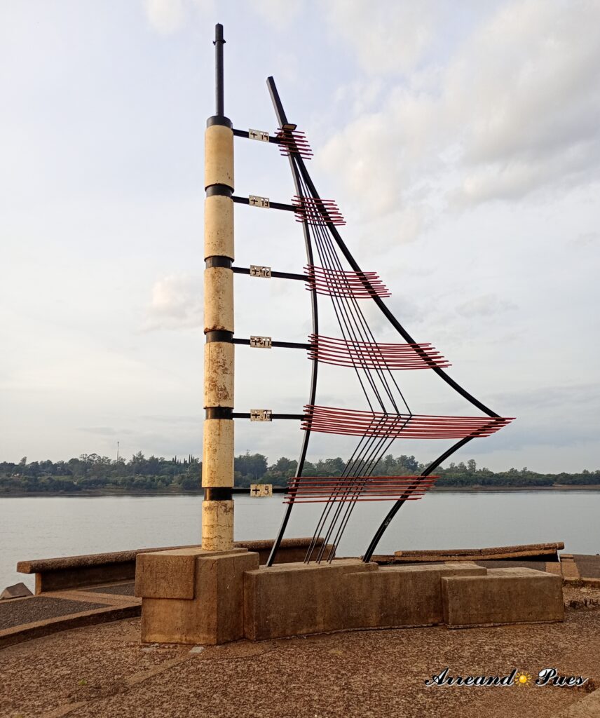 Mirador de Costanera Concordia. Río Uruguay. Arreando Pues