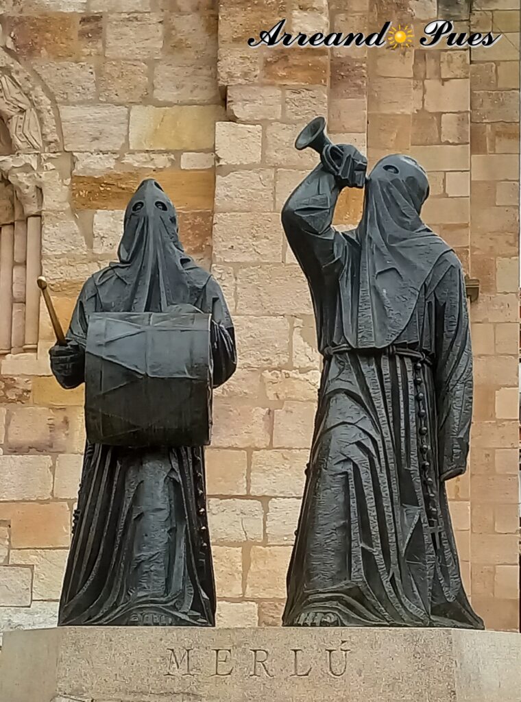Escultura El Merlú, la Semana Santa en Zamora se vive intensamente y con mucha devoción.