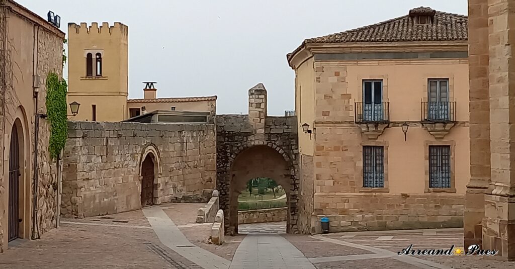 Una de las principales puertas de entrada de la muralla de Zamora es la puerta del Obispo..