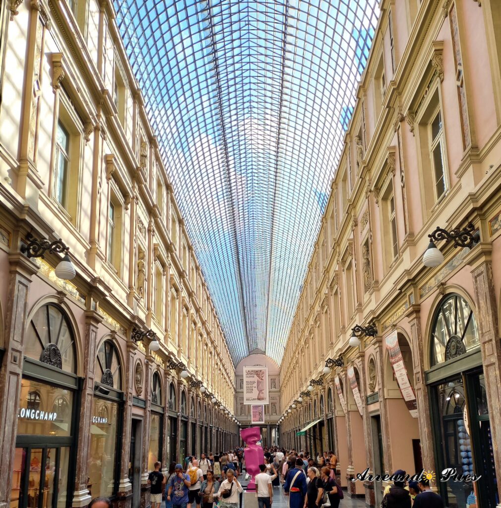Galerías Saint Hubert son las galerías mas antiguas de Europa.