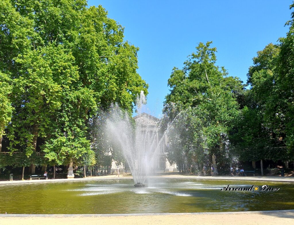 Parque de Bruselas o Parque Real, el más grande de Bruselas.