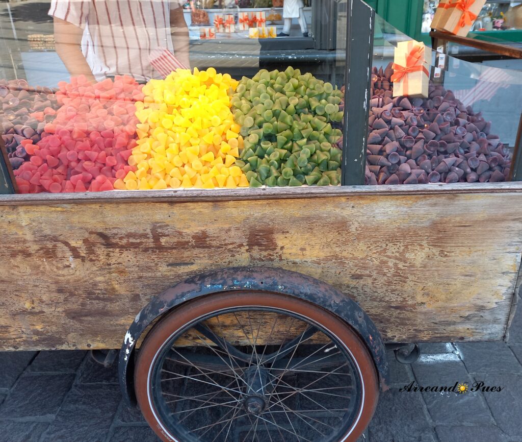 Cuberdons: típico dulce de Gante.