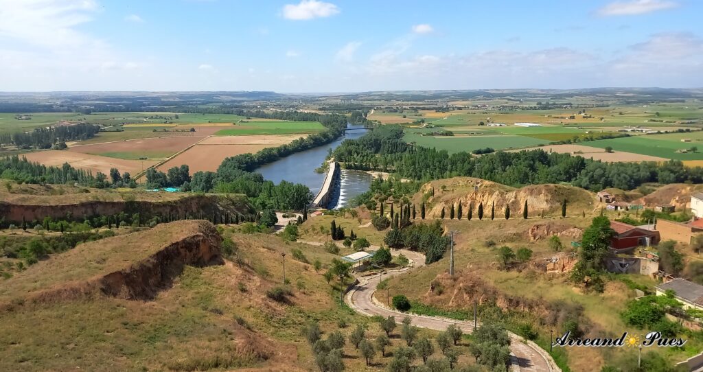 Mirador del Alcázar, se ven unas vistas muy bonitas del río Duero y del puente de piedra.