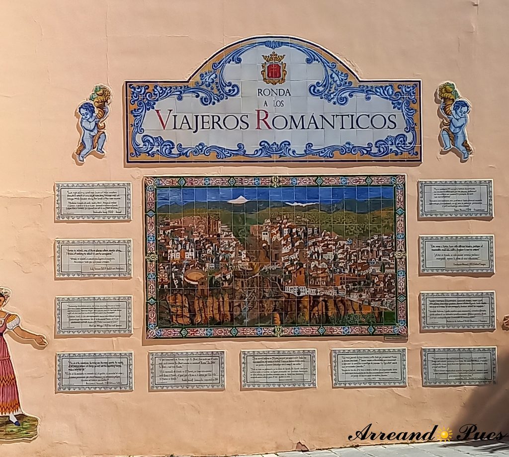 Ronda en un día: Imprescindibles y Mapa. Rincón romántico de Ronda.